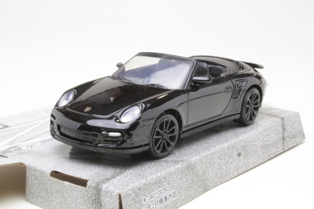 Porsche 911 Cabriolet, musta
