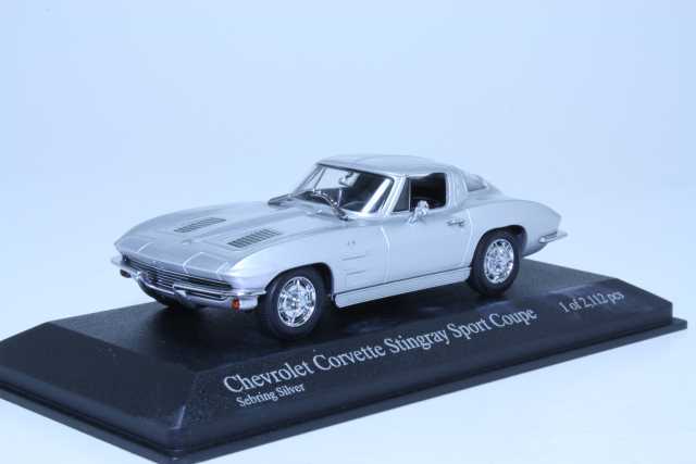 Chevrolet Corvette C2 Coupe 1963, hopea - Sulje napsauttamalla kuva