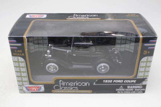 Ford Coupe 1932, black