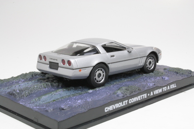 Chevrolet Corvette C4 1984, silver