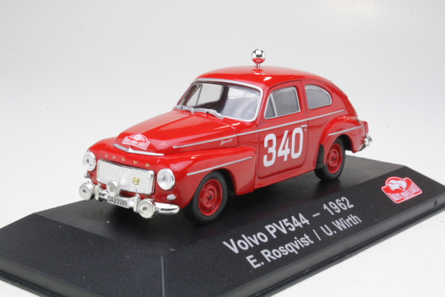 Volvo PV544, Monte Carlo 1962, E.Rosqvist, no.340