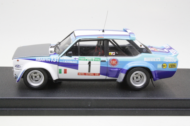 Fiat 131 Abarth, 1st. Portugal 1981, M.Alen, no.1 - Sulje napsauttamalla kuva