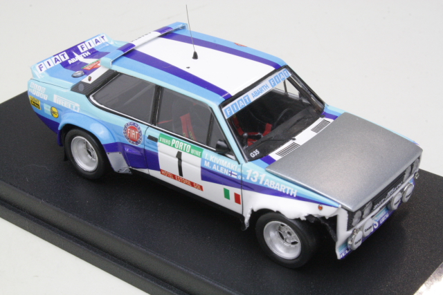 Fiat 131 Abarth, 1st. Portugal 1981, M.Alen, no.1 - Sulje napsauttamalla kuva