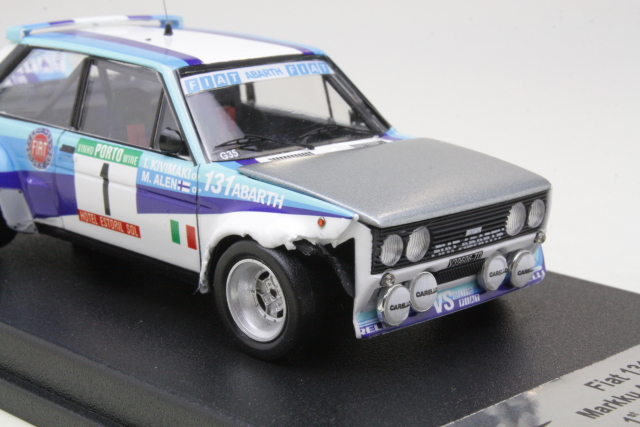 Fiat 131 Abarth, 1st. Portugal 1981, M.Alen, no.1