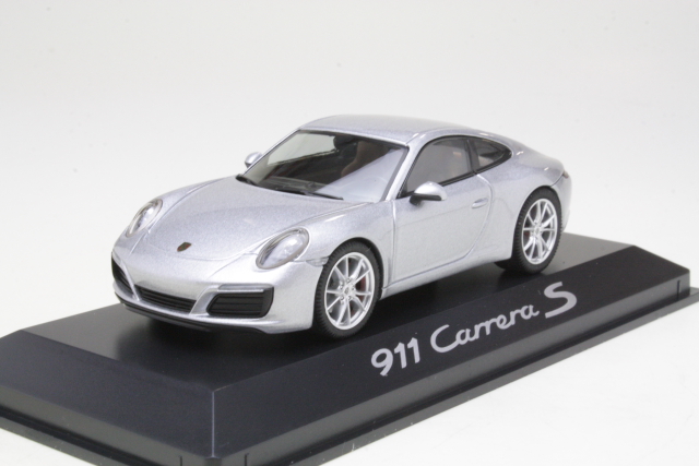 Porsche 911 Carrera S Coupe 991 II, hopea - Sulje napsauttamalla kuva