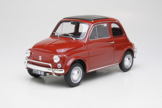 Fiat 500L 1968, dark red