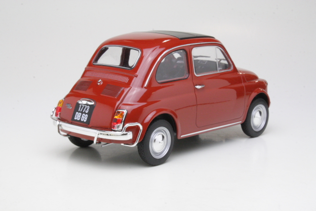 Fiat 500L 1968, dark red