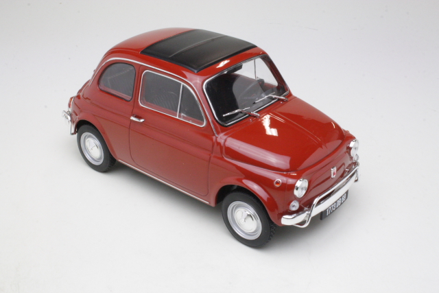 Fiat 500L 1968, dark red