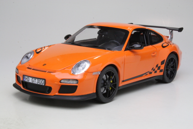 Porsche 911 (997-2) GT3 RS 2009, oranssi - Sulje napsauttamalla kuva