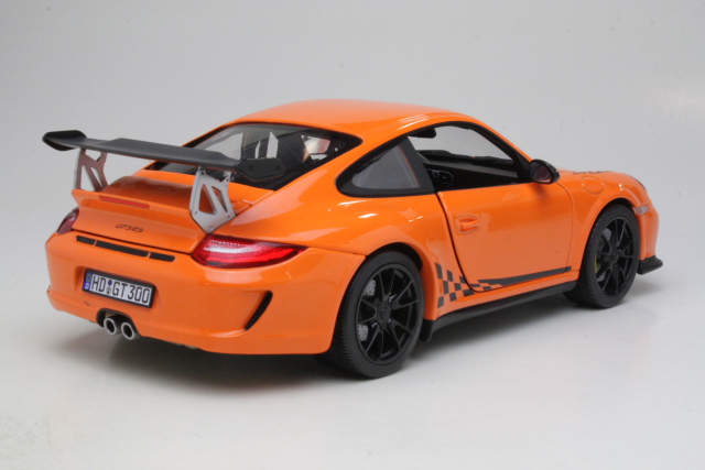 Porsche 911 (997-2) GT3 RS 2009, oranssi - Sulje napsauttamalla kuva