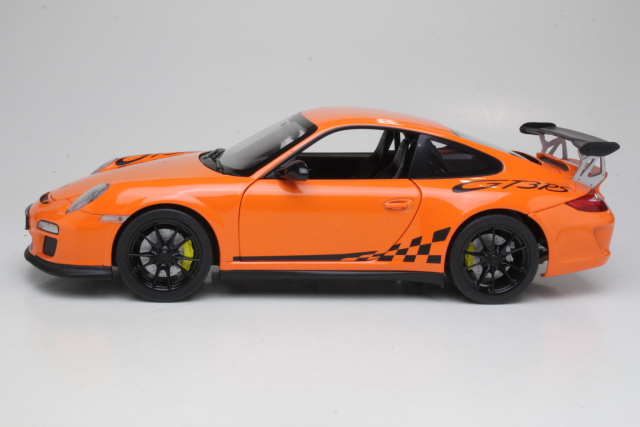 Porsche 911 (997-2) GT3 RS 2009, oranssi - Sulje napsauttamalla kuva