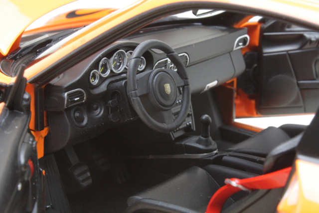 Porsche 911 (997-2) GT3 RS 2009, oranssi - Sulje napsauttamalla kuva