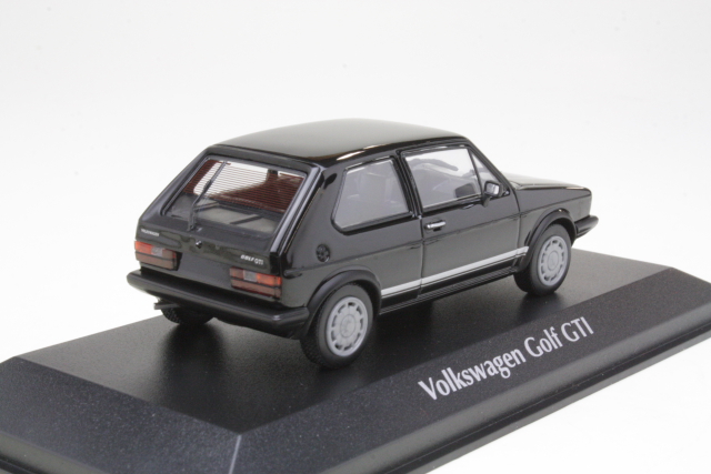 VW Golf GTi 1983, musta - Sulje napsauttamalla kuva