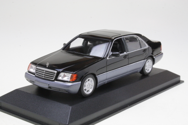 Mercedes 600SEL (w140) 1991, black