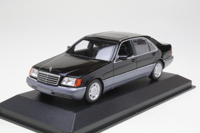 Mercedes 600SEL (w140) 1991, black - Click Image to Close