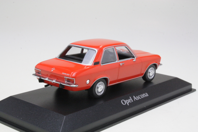 Opel Ascona A 1970, punainen - Sulje napsauttamalla kuva