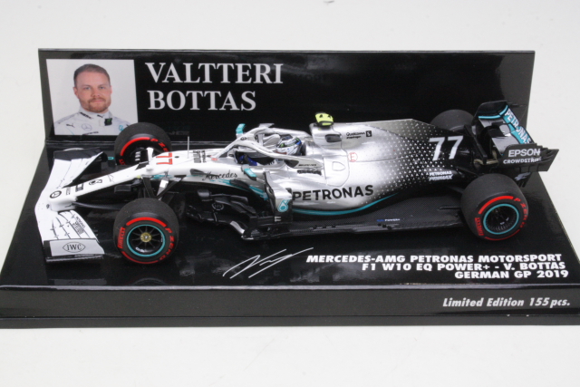 Mercedes AMG W10, German GP 2019, V.Bottas, no.77 - Sulje napsauttamalla kuva