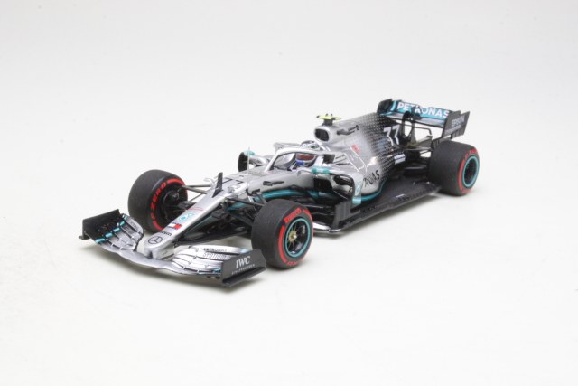 Mercedes AMG W10, 2nd. British GP 2019, V.Bottas, no.77