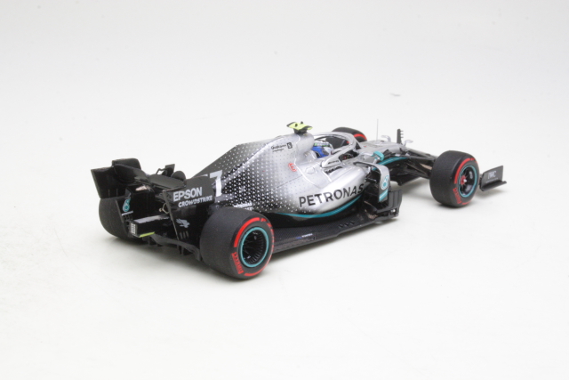 Mercedes AMG W10, 2nd. British GP 2019, V.Bottas, no.77