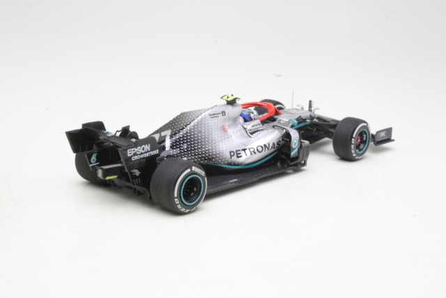 Mercedes-AMG W10, 3rd. Monaco GP 2019, V.Bottas, no.77 - Sulje napsauttamalla kuva