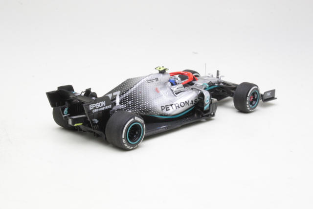 Mercedes AMG W10, 3rd. Monaco GP 2019, V.Bottas, no.77