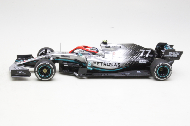 Mercedes-AMG W10, 3rd. Monaco GP 2019, V.Bottas, no.77 - Click Image to Close