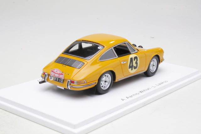 Porsche 911S, Monte Carlo 1967, A.Aarnio-Wihuri, no.43