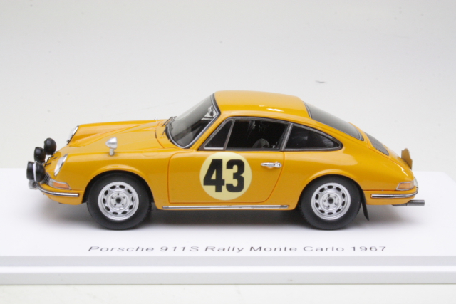 Porsche 911S, Monte Carlo 1967, A.Aarnio-Wihuri, no.43