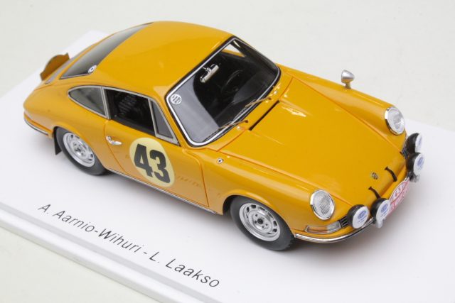 Porsche 911S, Monte Carlo 1967, A.Aarnio-Wihuri, no.43