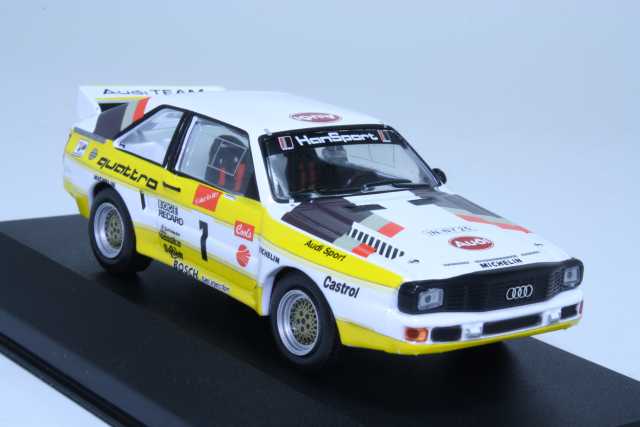 Audi Quattro Sport S1, Pikes Peak 1985, M.Mouton, no.1 - Sulje napsauttamalla kuva