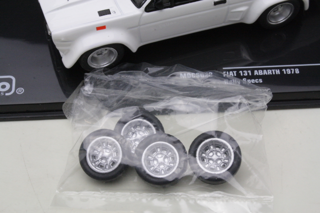 Fiat 131 Abarth 1978, white "Plain Body Version"