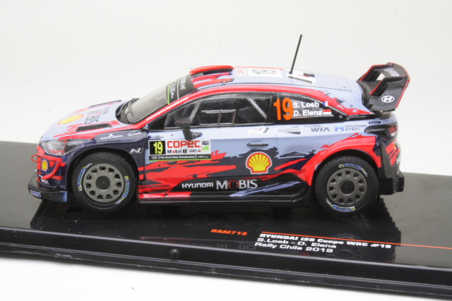 Hyundai i20 WRC, Chile 2019, S.Loeb, no.19