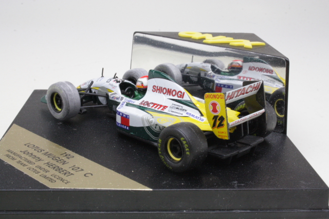 Lotus Mugen 107C, J.Herbert, no.12