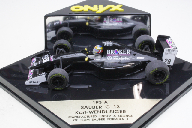 Sauber C13, F1 1994, K.Wendlinger, no.29 - Sulje napsauttamalla kuva