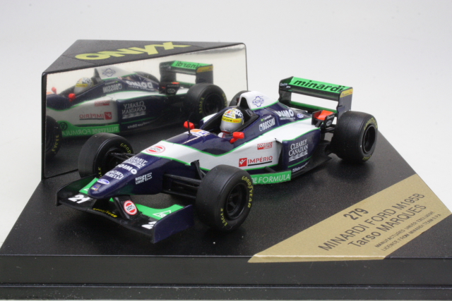 Minardi Ford M195B, F1 1996, T.Margues, no.21