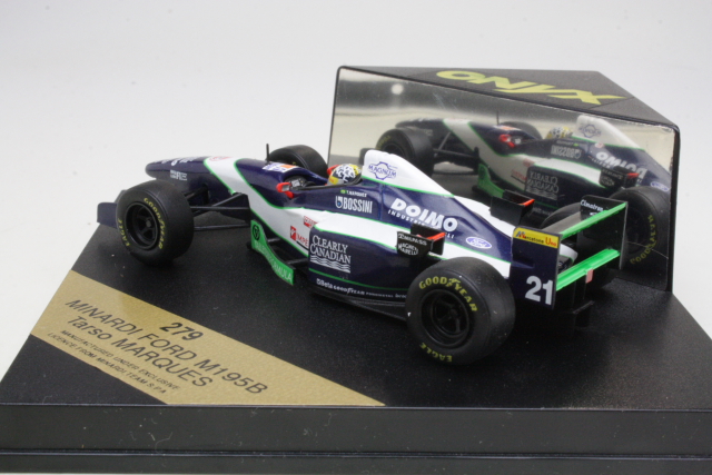Minardi Ford M195B, F1 1996, T.Margues, no.21