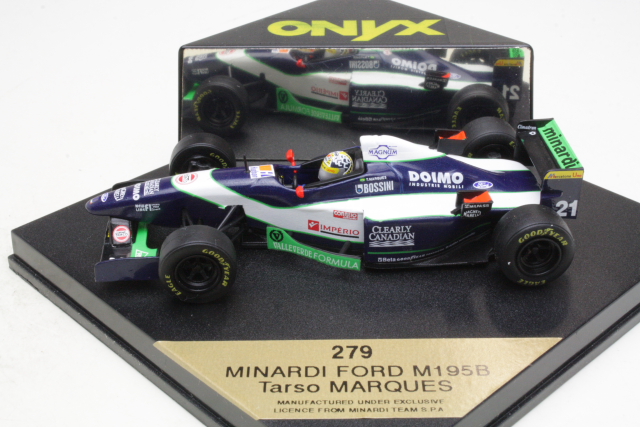 Minardi Ford M195B, F1 1996, T.Margues, no.21