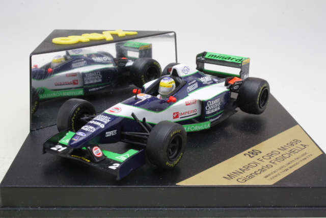 Minardi Ford M195B, F1 1996, G.Fisichella, no.21 - Sulje napsauttamalla kuva