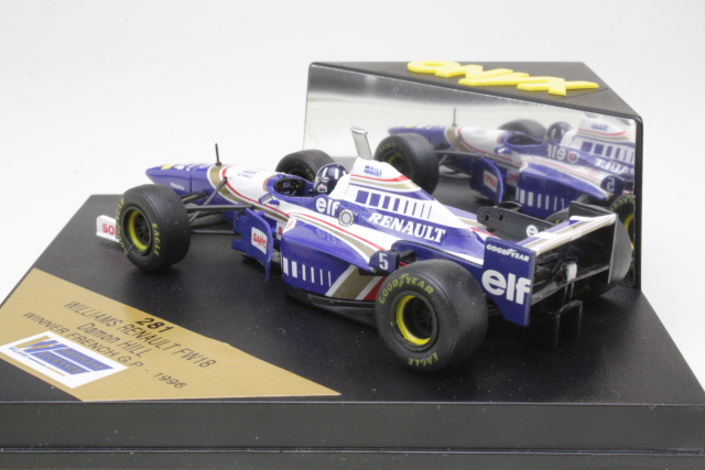 Williams Renault FW18, 1st. French GP 1996, D.Hill, no.5 - Sulje napsauttamalla kuva