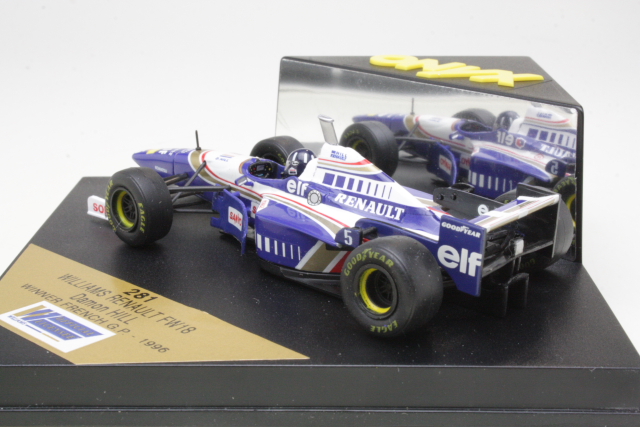 Williams Renault FW18, 1st. French GP 1996, D.Hill, no.5