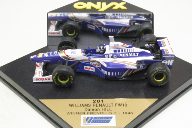 Williams Renault FW18, 1st. French GP 1996, D.Hill, no.5