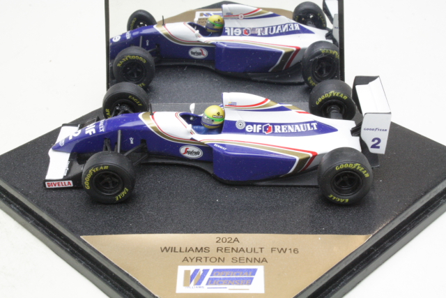 Williams Renault FW16, F1 1994, A.Senna, no.2