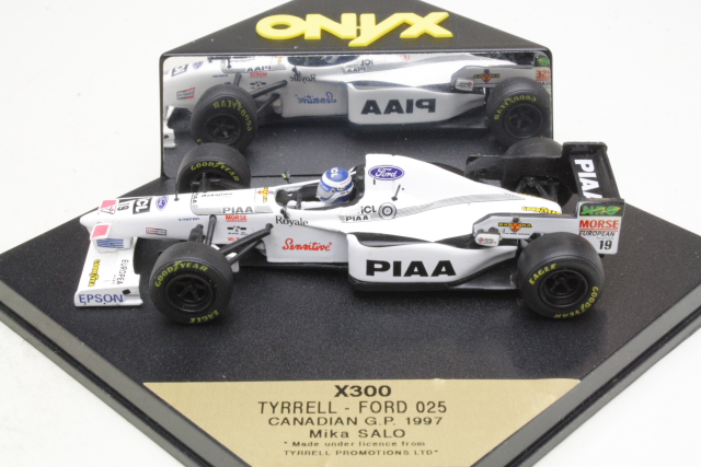 Tyrrell Ford 025, Canada GP 1997, M.Salo, no.19
