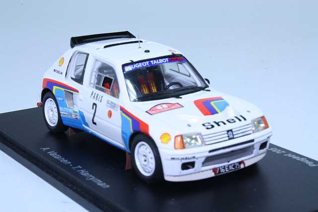 Peugeot 205 T16, 1st. Monte Carlo 1985, A.Vatanen, no.2 - Sulje napsauttamalla kuva