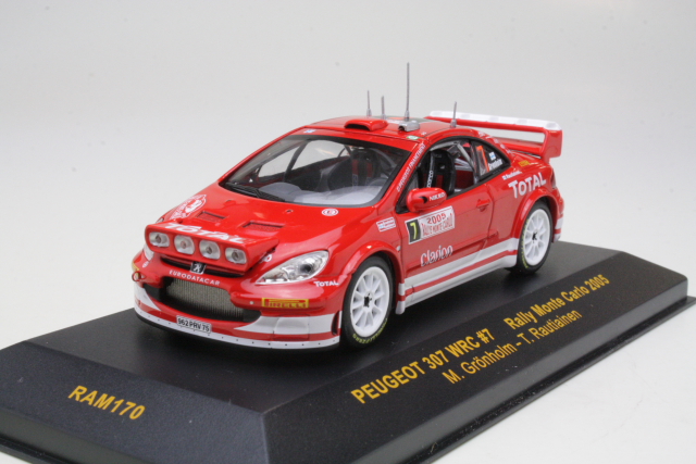 Peugeot 307 WRC, Monte Carlo 2005, M.Grönholm, no.7