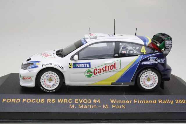 Ford Focus RS WRC, Finland 2003, M.Martin, no.4 - Sulje napsauttamalla kuva