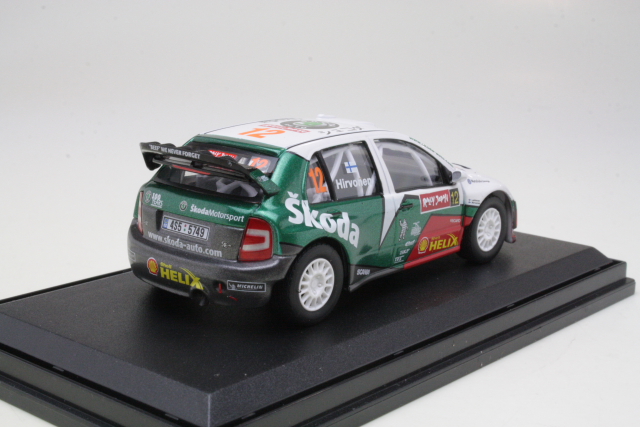 Skoda Fabia WRC Evo 2, Rallye Japan 2005, M.Hirvonen, no.12