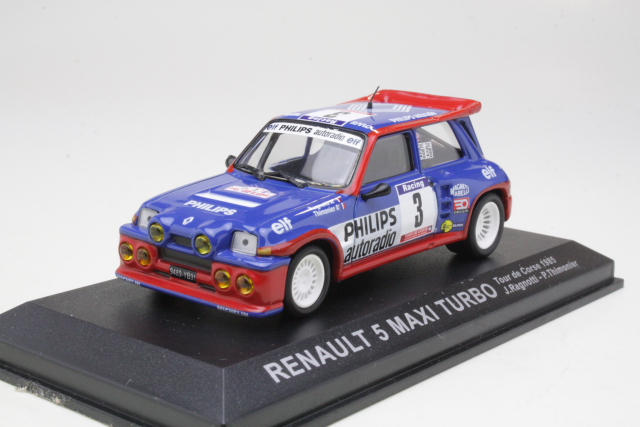 Renault 5 Maxi Turbo, Tour de Corse 1985, J.Ragnotti, no.3 - Sulje napsauttamalla kuva