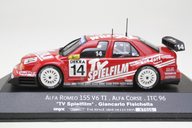 Alfa Romeo 155 V6 Ti, ITC 1996, G.Fisichella, no.14 - Click Image to Close