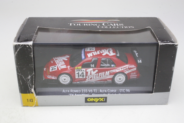 Alfa Romeo 155 V6 Ti, ITC 1996, G.Fisichella, no.14 - Click Image to Close